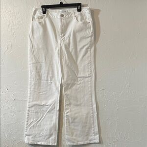 The White Company White Straight-Leg Jeans